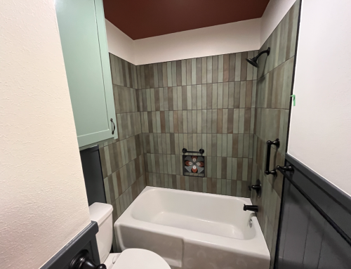 Fun and Earthy Bathroom Update